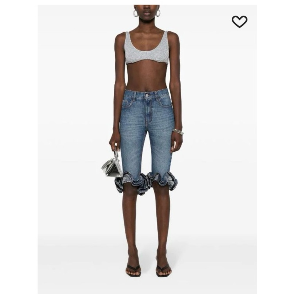 AUTHENTIC COPERNII MID RISE CROPPED DENIM JEANS SIZE FR 38/US 6